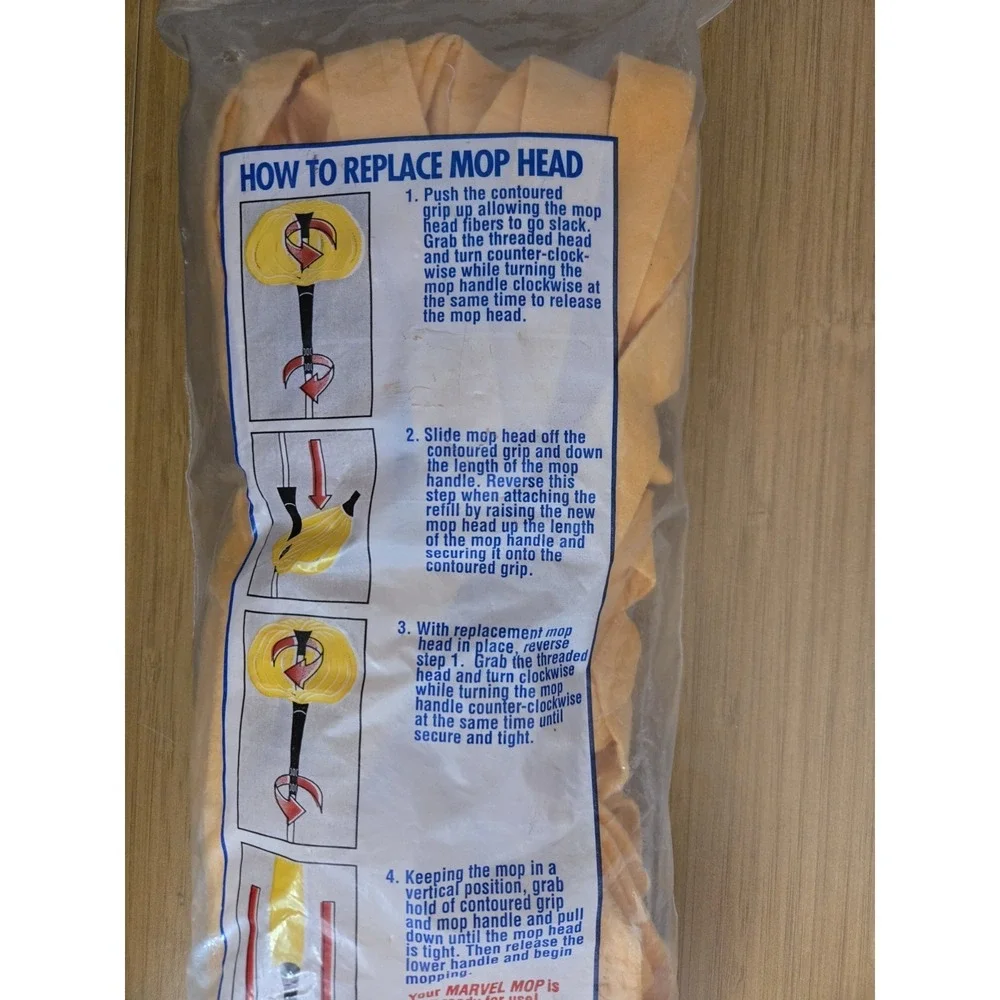 Quickie Marvel Mop Refill Chamois-Like Material *NEW*
